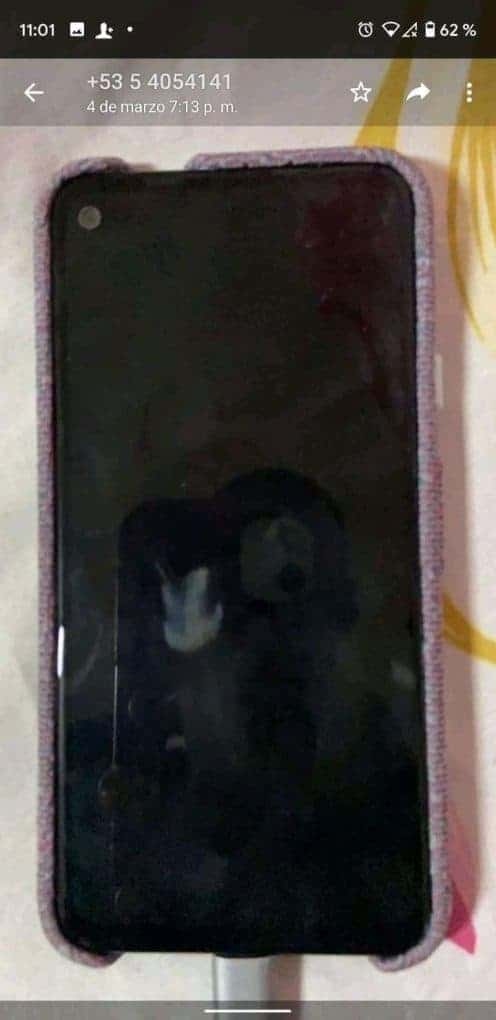 Google Pixel 4a real-life image leak with Fabric case 5 Google Pixel 4a real life image leak with Fabric case 5